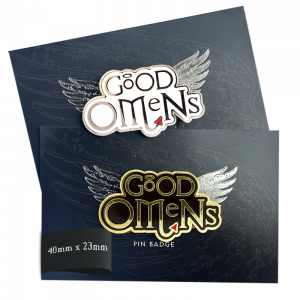 Good Omens Pin Badges